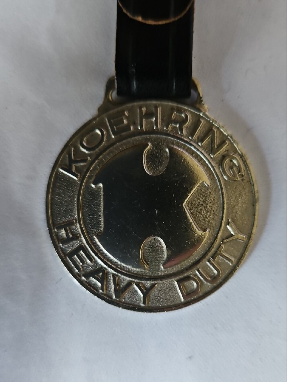 Vintage Koehring Heavy Equipment Adverting Pocketwatch Fob - Picture 2 of 4
